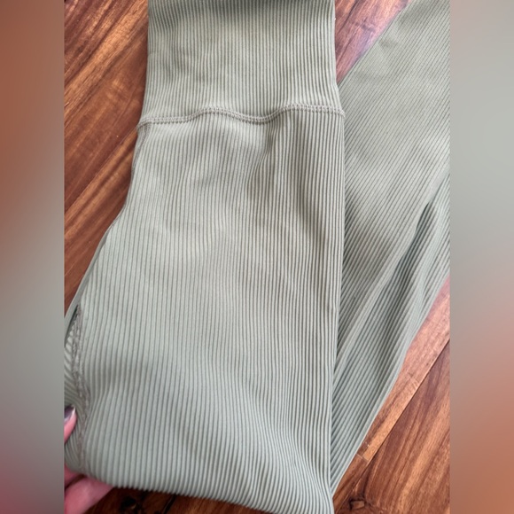 Athleta Elation High-Waist Ribbed Tights Leggings - Picture 2 of 7